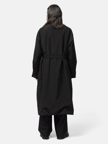 ssstein Oversized Layered Combination Coat Black, Coats