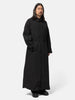 ssstein Oversized Layered Combination Coat Black, Coats