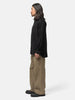 ssstein Sulfur Dyed Oxford Vintage Wide Pants Khaki Brown, Pants