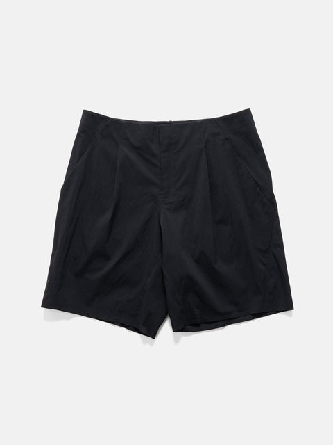 Flat shot of the Veilance Indisce Short Black