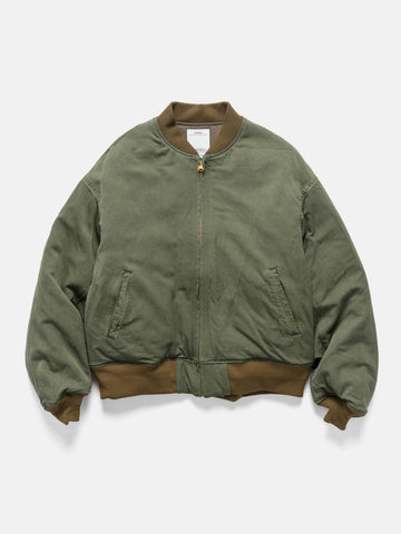 visvim Barton Down JKT Olive, Bomber Jackets
