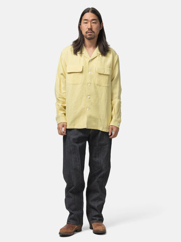 visvim Carrow Shirt L/S Yellow, Shirts