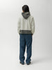 visvim Fellow Hoodie P.O. 2-Tone Crash Black, Hoodies