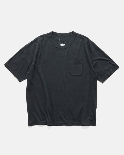 visvim Jumbo Tee S/S DMGD Black, T-Shirts