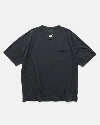 visvim Jumbo Tee S/S DMGD Black, T-Shirts