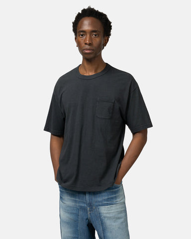 visvim Jumbo Tee S/S DMGD Black, T-Shirts