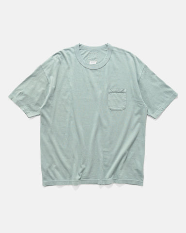 visvim Jumbo Tee S/S DMGD Lt. Green, T-Shirts