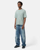visvim Jumbo Tee S/S DMGD Lt. Green, T-Shirts