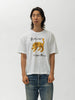visvim Jumbo Tee S/S Tiger Man White, T-Shirts