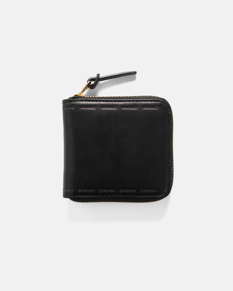 visvim Leather Bi-Fold Black, Wallets