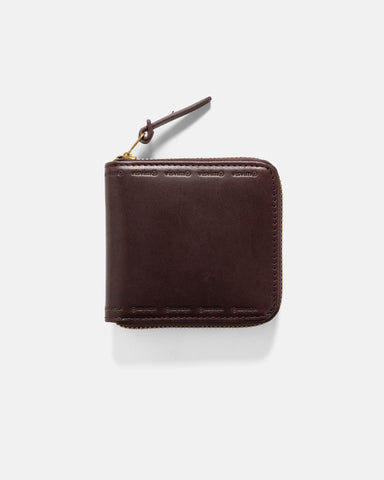 visvim Leather Bi-Fold Burgundy, Wallets