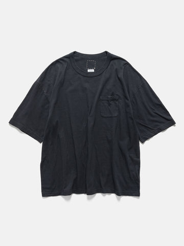 visvim Mondo Tee S/S DMGD Black, T-Shirts