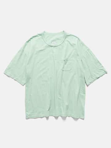visvim Mondo Tee S/S DMGD Lt. Green, T-Shirts