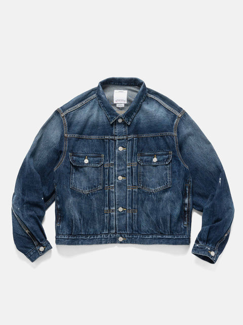 visvim SS 101X JKT DMGD-1010 Indigo, Denim Jackets