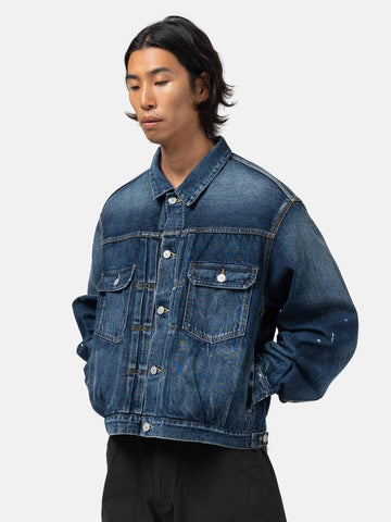 visvim SS 101X JKT DMGD-1010 Indigo, Denim Jackets