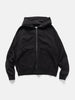 visvim Ultimate Jumbo SB Hoodie F.Z. Black, Hoodies