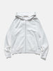 visvim Ultimate Jumbo SB Hoodie F.Z. White, Hoodies
