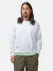 visvim Ultimate Jumbo SB Sweat L/S White, Sweatshirts