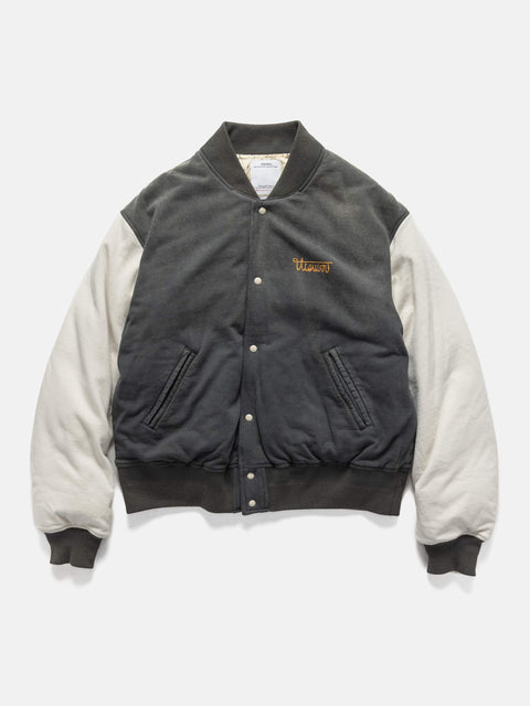 visvim Varsity Era Down JKT Black, Bomber Jackets