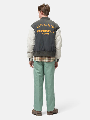visvim Varsity Era Down JKT Black, Bomber Jackets