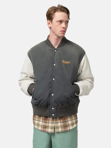 visvim Varsity Era Down JKT Black, Bomber Jackets