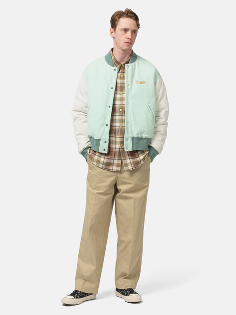 visvim Varsity Era Down JKT Lt. Green, Bomber Jackets