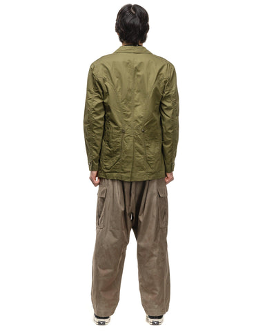 Cotton Linen Chino Cloth RANDONNEUR Bike JKT Khaki - HAVEN